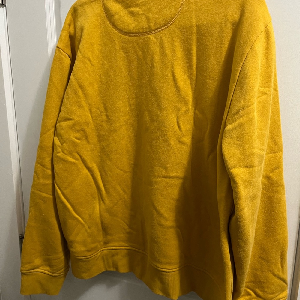 Amazon Essentials Yellow Pullover - Picture 3 of 4